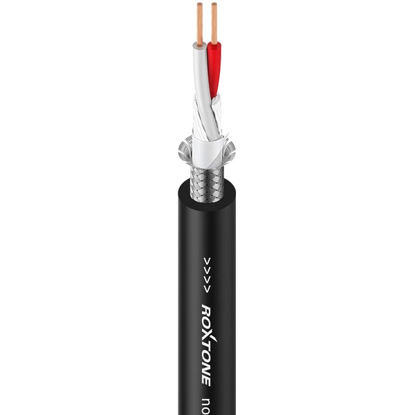 Кабель микрофонный Roxtone MC010/100 Black артикул 313426Si-1