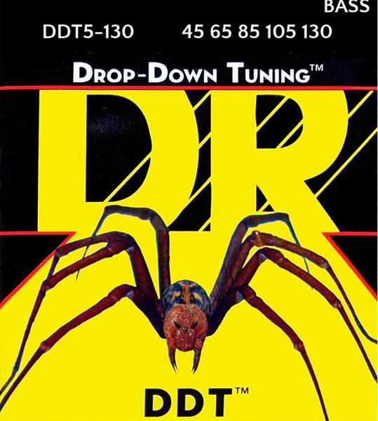 Струны для бас-гитары DR DDT5-130 артикул 333004Si-1