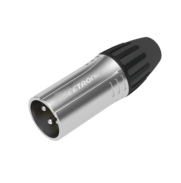 Разъем кабельный XLR3 Seetronic SCMM3 артикул 306575Si-1