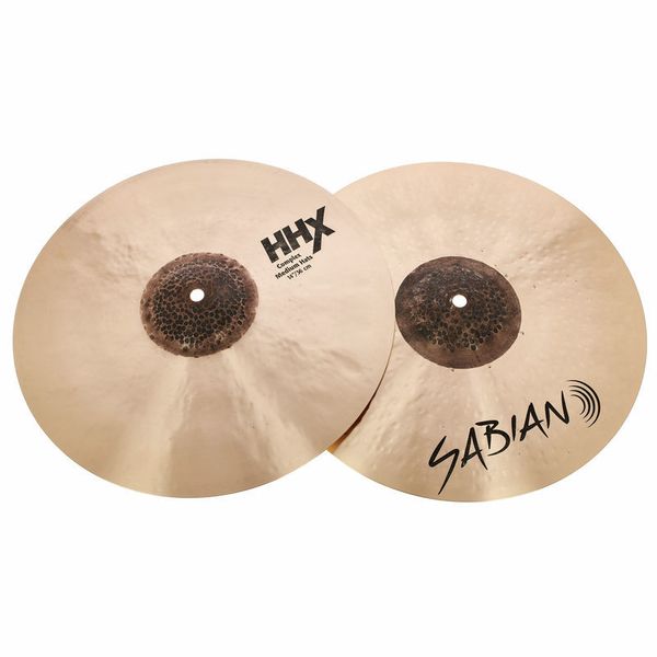 Тарелки Hi-Hat Sabian 14" HHX Medium Hi-Hats артикул 321983Si-1 фото 7