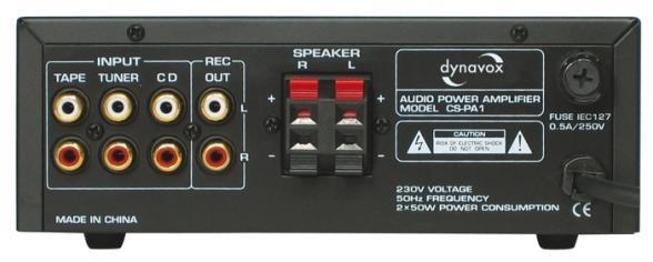 Dynavox CS-PA1 MK black #1 в «HiFiRussia»