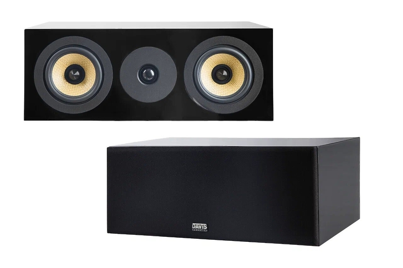 Акустика центрального канала Davis Acoustics Courbet C Black Gloss артикул 336611Si-1 фото 6
