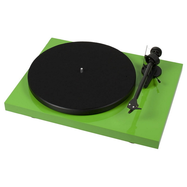 Проигрыватель винила Pro-Ject Debut Carbon Phono USB (DC) green (Ortofon OM10) артикул 389366FV-1