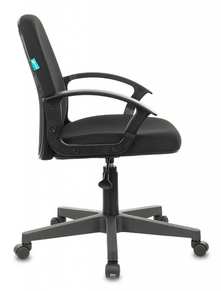 Кресло Бюрократ CH-808-LOW/#B (Office chair CH-808-LOW black 3С11 low back cross plastic) артикул 263341Si-1 фото 4