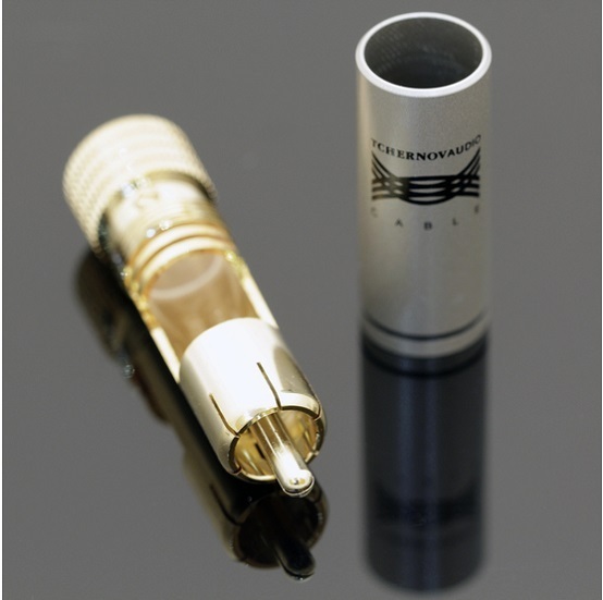Разъем Tchernov Cable RCA plug special black артикул 156462Si-1