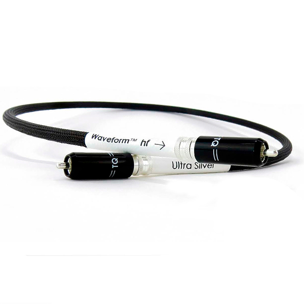 Цифровой аудио кабель Tellurium Q Ultra Silver Waveform hf Digital RCA 1.0м артикул 166949Si-1