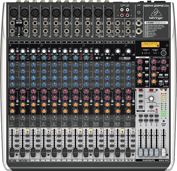 Микшерный пульт Behringer QX2442USB артикул 121832Si-1