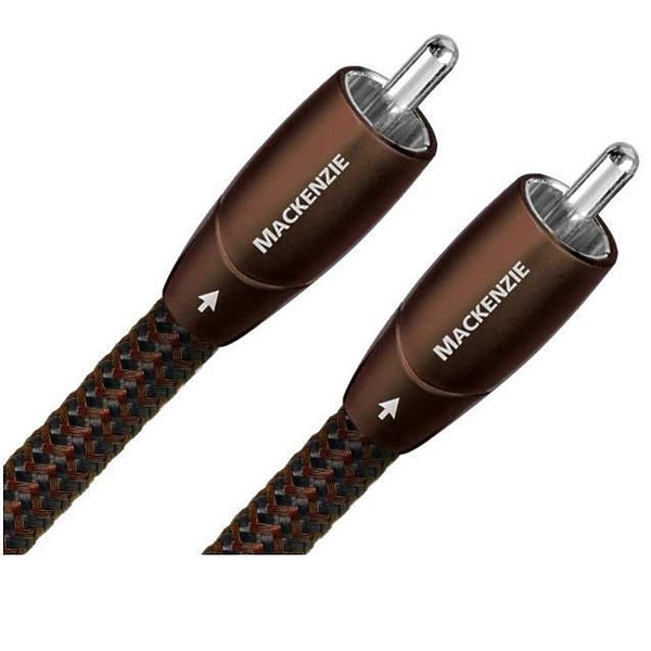 Кабель межблочный аудио AudioQuest Mackenzie 4m RCA-RCA Braided артикул 166310Si-1