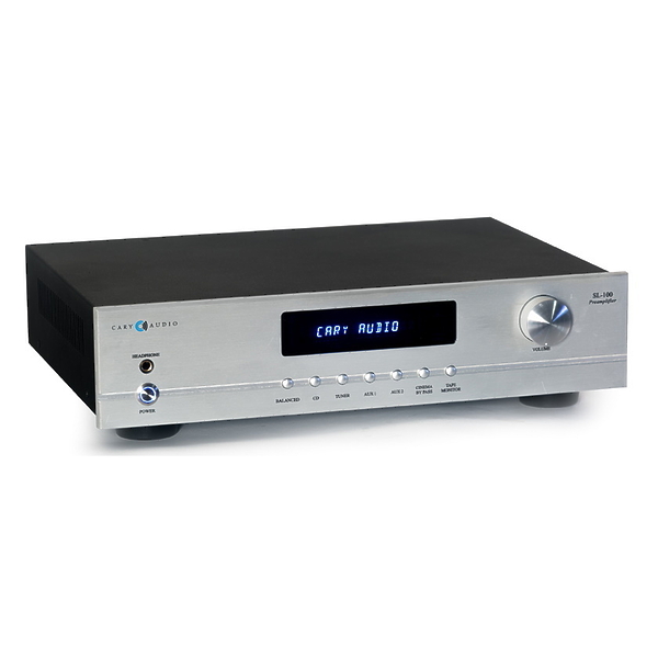 Стерео предусилитель Cary Audio SL-100 silver артикул 167818Si-1 фото 4
