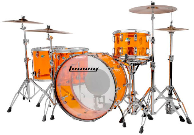 Набор барабанов Ludwig L8264LX47 Vistalite Zep Set артикул 277158Si-1 фото 3