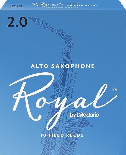 Трости D'Addario WOODWINDS RJB1020 ROYAL, ALTO SAX, #2, 10 BX артикул 274509Si-1