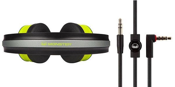 Наушники Monster iSport Freedom Wireless Bluetooth On-Ear Green (128939-00) артикул 114379Si-1 фото 5