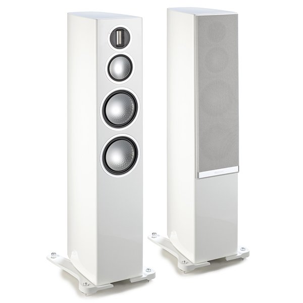 Напольная акустика Monitor Audio Gold 300 piano white артикул 117964Si-1