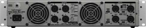 Усилитель мощности многоканальный Behringer NU4-6000 артикул 106681Si-1 фото 3