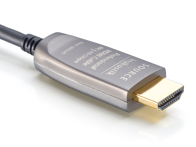 HDMI-кабель In-Akustik Profi HDMI 2.1 Optical Fiber Cable 8K 48Gbps 3m, 009245003 артикул 227526Si-1 фото 3