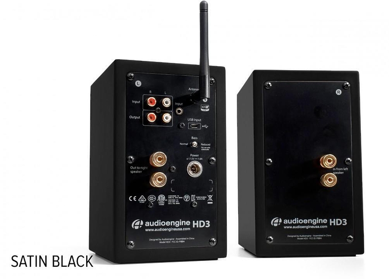 Колонки активные Audioengine HD3-BLK, Черный артикул 351047SI-1 фото 4