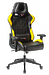 Кресло Zombie VIKING 5 AERO YELLOW (Game chair VIKING 5 AERO black/yellow eco.leather headrest cross plastic)