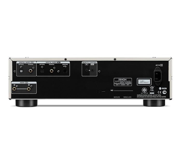 CD проигрыватель Denon DCD-1520AE black артикул 101092Si-1 фото 3