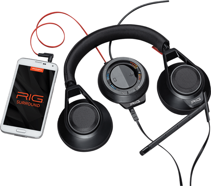 Наушники Plantronics RIG Surround артикул 135213Si-1 фото 6