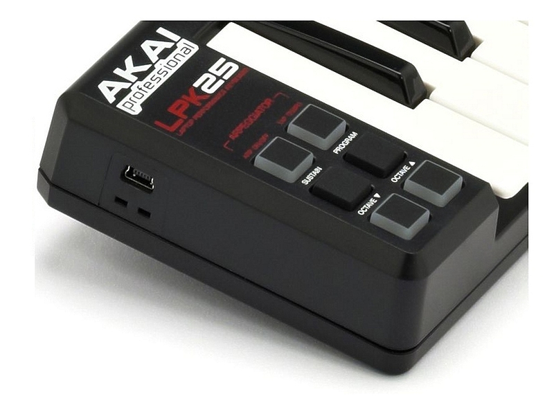 Миди-клавиатура AKAI PRO LPK25 артикул 144543Si-1 фото 5