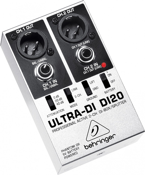 Директ бокс Behringer DI20 артикул 121760Si-1