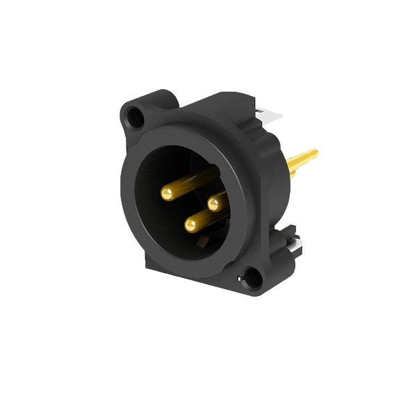 Разъем панельный XLR3 Seetronic SCBDM3-V артикул 306592Si-1