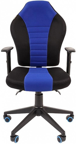 Кресло игровое Chairman game 8 00-07027141 black/blue артикул 269937Si-1 фото 3