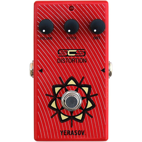 Педаль эффектов YERASOV SCS RT-10 Distortion артикул 292855Si-1