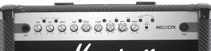 Комбо усилитель MARSHALL MG50CFX артикул 131420Si-1 фото 3