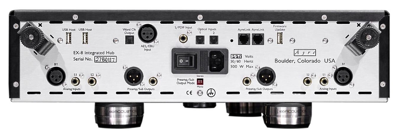 Цифровой хаб Ayre EX-8 Digital base Black артикул 252661Si-1 фото 3