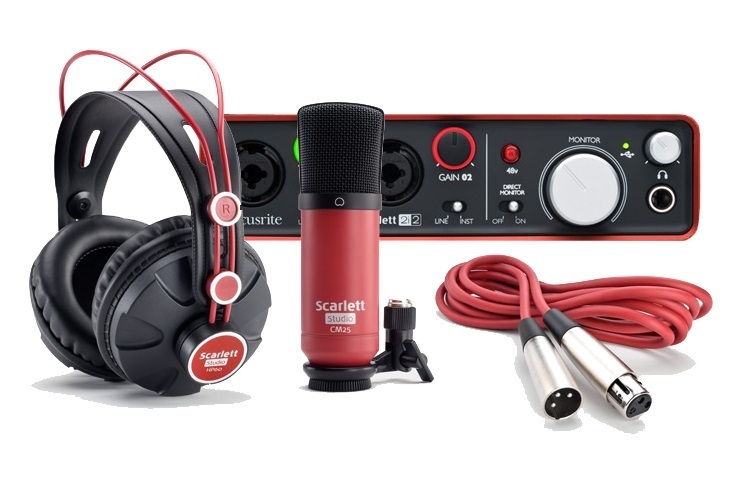 Портастудия FOCUSRITE Scarlett Studio артикул 147303Si-1