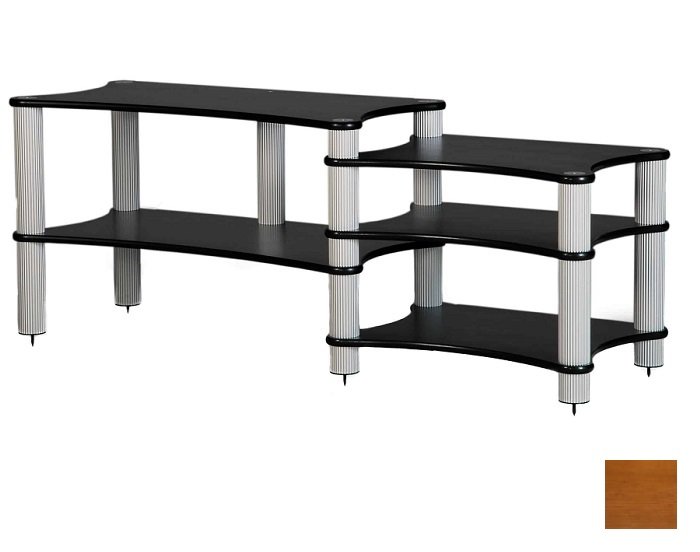 Стойка Solid Tech Cinema 5 Silver/Cherry артикул 216461Si-1