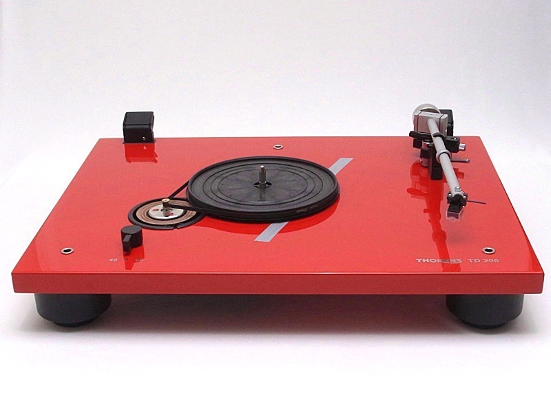 Проигрыватель винила Thorens TD206 highgloss black (Тонарм TP90, картридж TAS 267) артикул 108344Si-1 фото 6