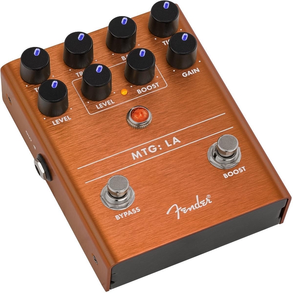 Гитарная педаль эффектов FENDER MTG:LA Tube Distortion артикул 200121Si-1