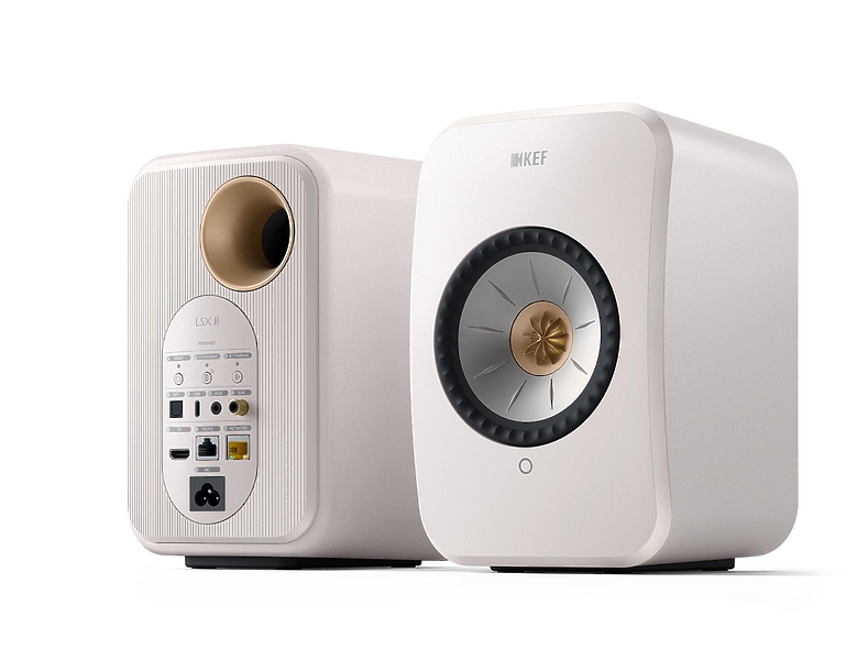 Полочная акустика KEF LSX II Mineral White артикул 268874Si-1 фото 4