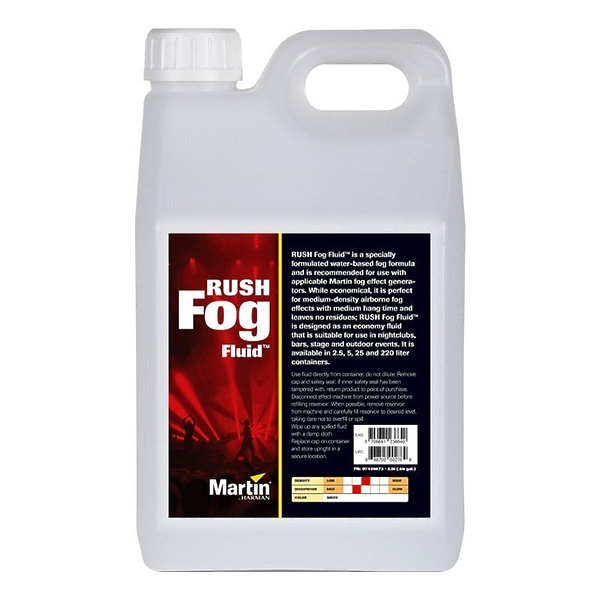 Аксессуар для генератора эффектов Martin RUSH Fog Fluid 2.5 L артикул 185929Si-1