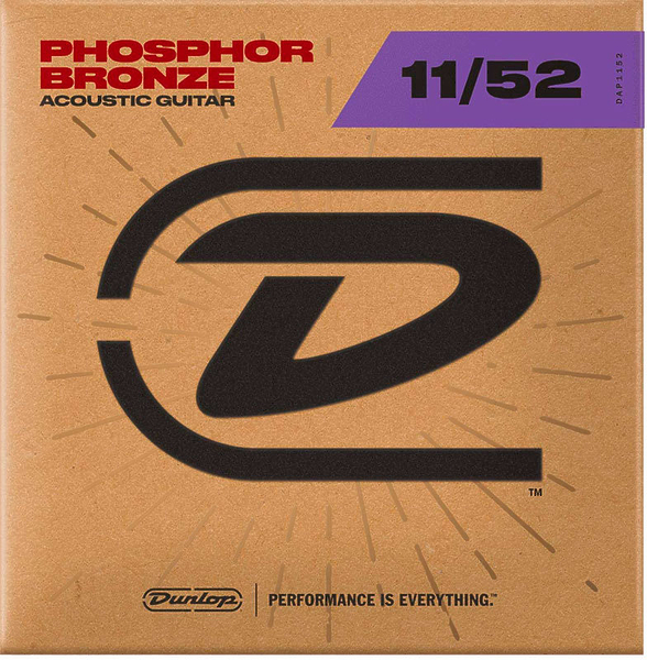 Струны для гитары Dunlop DAP1152 Phosphor Bronze артикул 279739Si-1