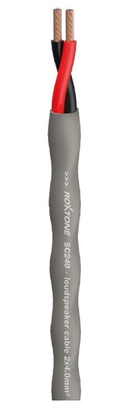 Кабель для громкоговорителей Roxtone SC220L-LSZH/100 Grey артикул 313534Si-1