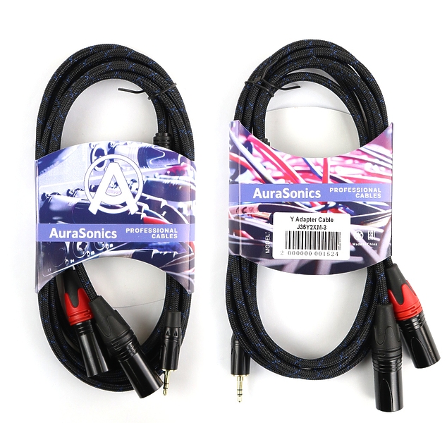 Инструментальный кабель AuraSonics J35Y2XM-3 3m артикул 297635Si-1