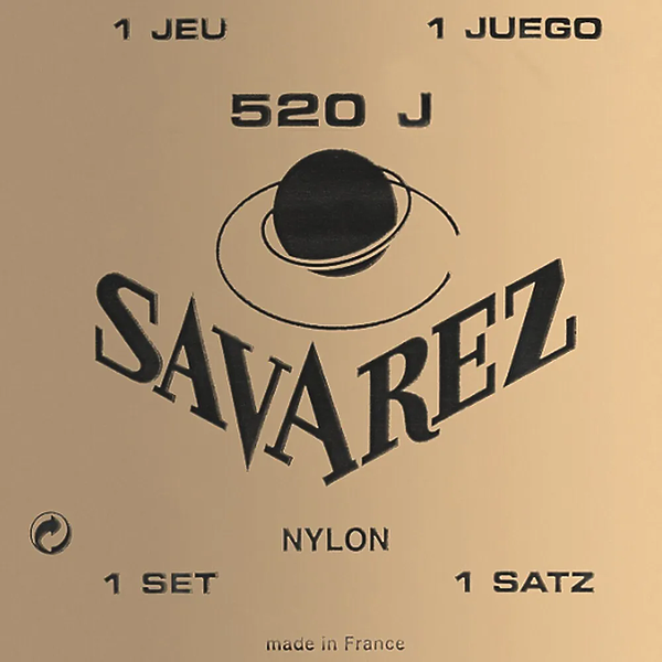 Струны для гитары Savarez 520J  Carte Juane Traditional Yellow артикул 279494Si-1