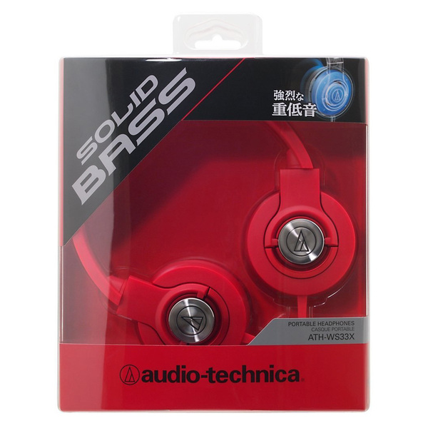Наушники Audio Technica ATH-WS33X RD артикул 131839Si-1 фото 5