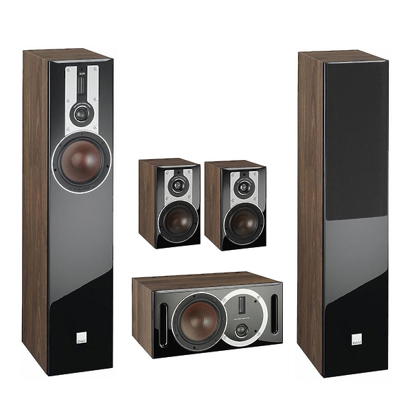 Комплект акустики Dali Opticon 5 5.0 walnut артикул 204126Si-1
