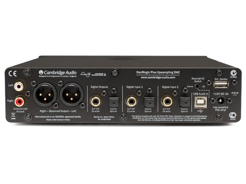 ЦАП Cambridge DacMagic Plus black артикул 063033Si-1 фото 3