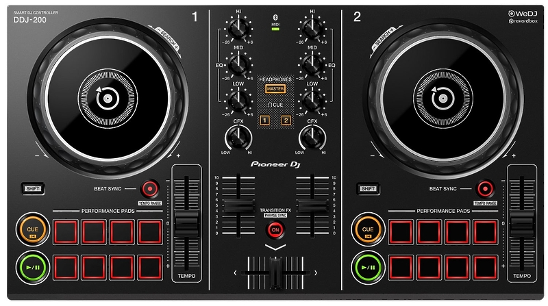 DJ-контроллер Pioneer DDJ-200 артикул 196820Si-1 фото 4