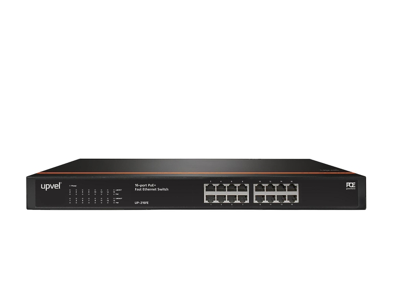 16-портовый PoE+ коммутатор Upvel UP-216FE артикул 148961Si-1 фото 3