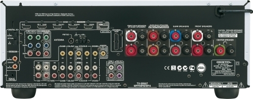 AV Ресивер Onkyo TX-SR607 silver артикул 383100FV-1 фото 3
