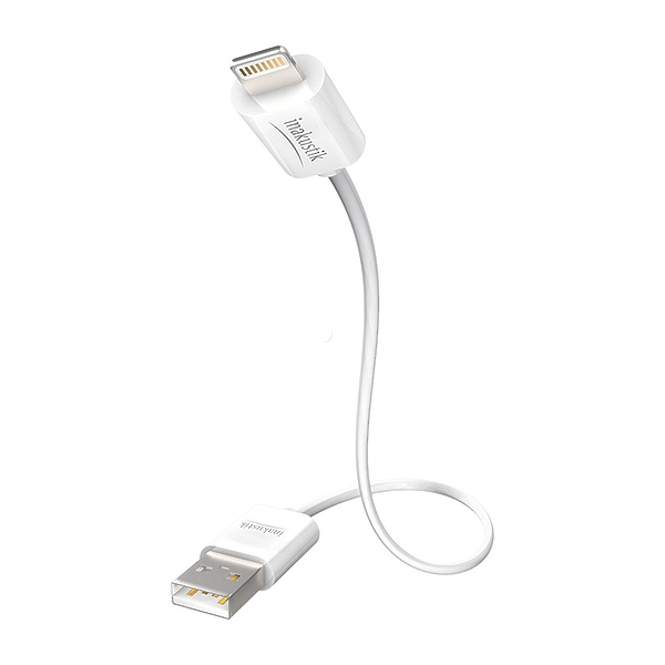 Кабель In-Akustik Premium iPlug Cable Apple Lightning > USB A 3.0m #00440203 артикул 165776Si-1