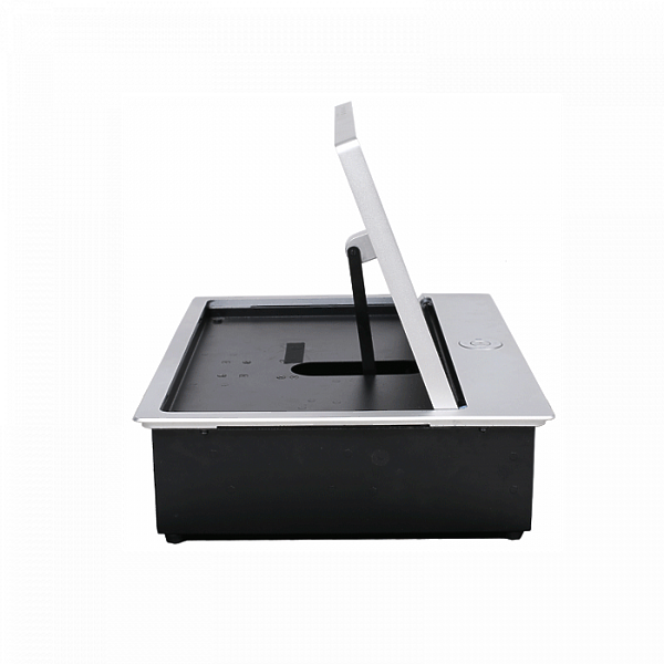 Моторизированный монитор Wize Pro WR-15CL Touch silver артикул 237460Si-1 фото 4