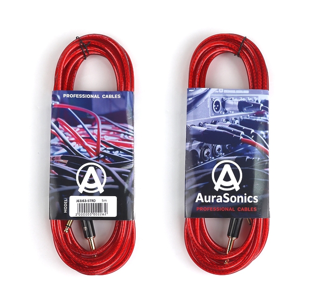 Инструментальный кабель AuraSonics J63J63-5TRD 5m артикул 297645Si-1