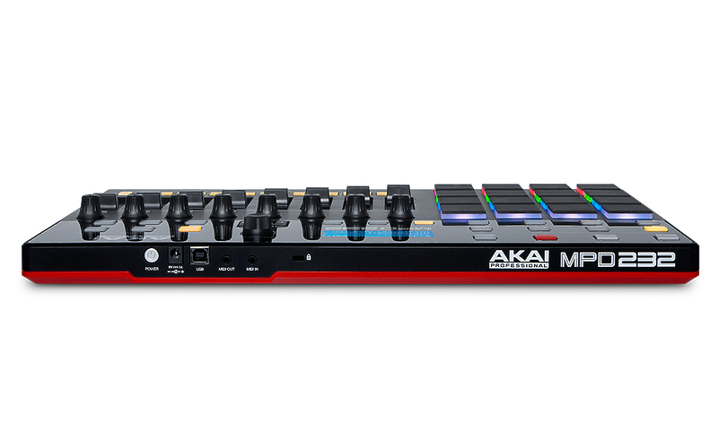 DJ-контроллер AKAI PRO MPD232 артикул 170559Si-1 фото 5
